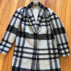 Authentic MADEWELL Plaid Coat XS